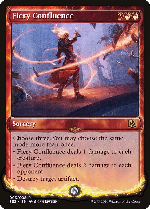 Fiery Confluence - Signature Spellbook: Chandra Rare Card