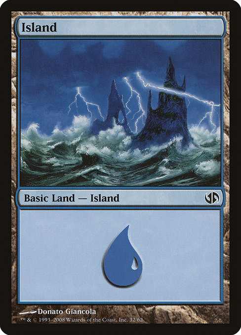 Island - Duel Decks: Jace vs. Chandra Common Card