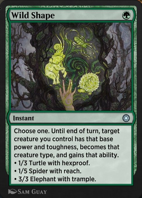 Wild Shape - Alchemy Horizons: Baldur's Gate Uncommon Card