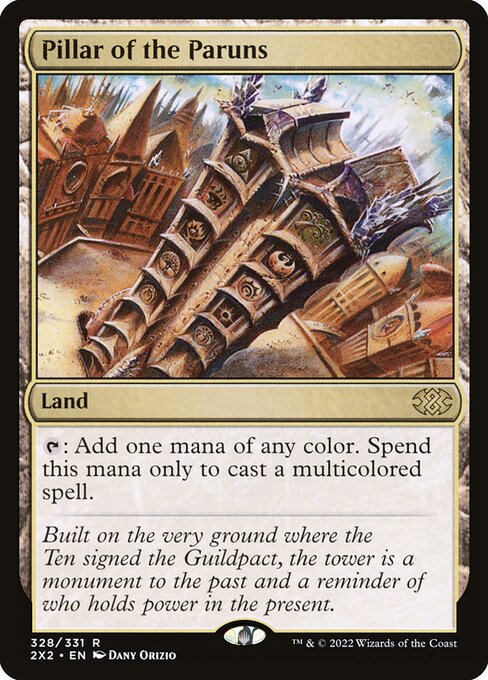 Pillar of the Paruns - Double Masters 2022 Rare Card