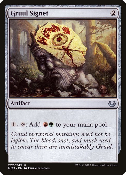 Gruul Signet - Modern Masters 2017 Uncommon Card