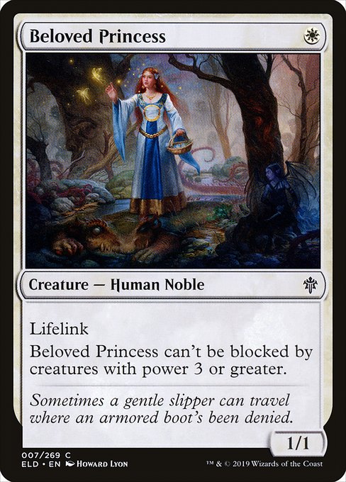 Beloved Princess - Throne of Eldraine Common Card