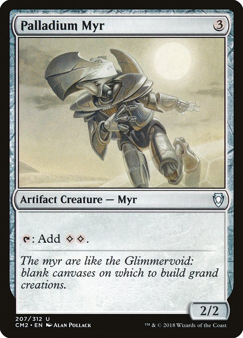 Palladium Myr - Commander Anthology Volume II Uncommon Card