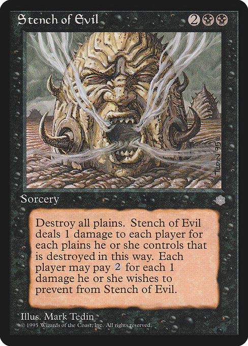 Stench of Evil - Ice Age Uncommon Card