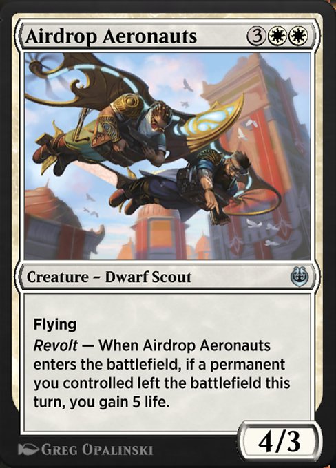 Airdrop Aeronauts - Kaladesh Remastered Uncommon Card