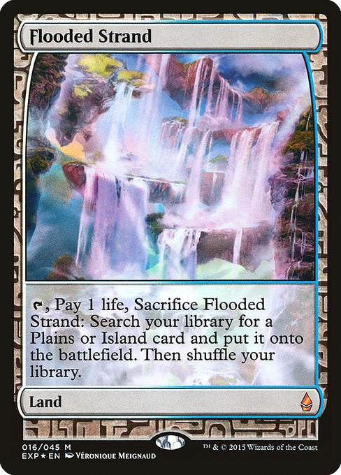 Flooded Strand - Zendikar Expeditions Mythic Card