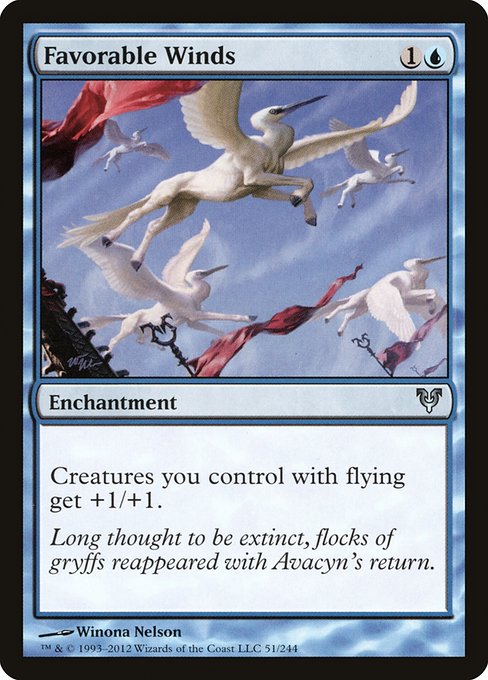 Favorable Winds - Avacyn Restored Uncommon Card