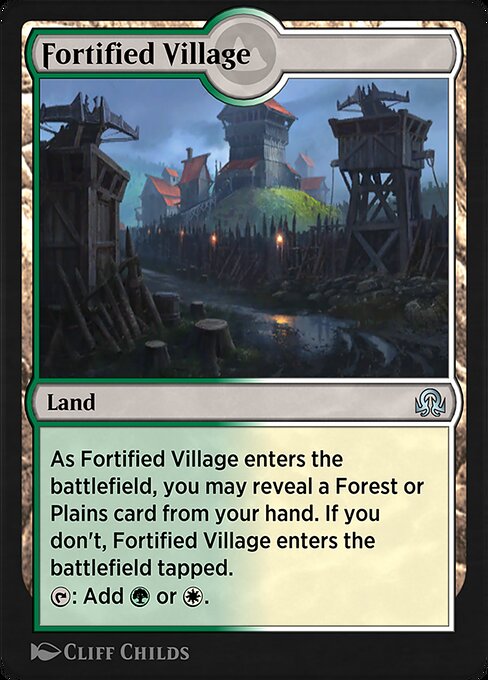 Fortified Village - Shadows over Innistrad Remastered Uncommon Card