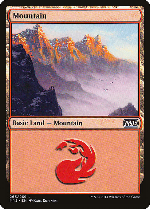 Mountain - Magic 2015 Common Card