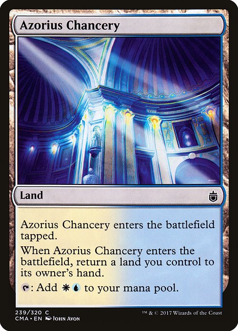 Azorius Chancery - Commander Anthology Common Card