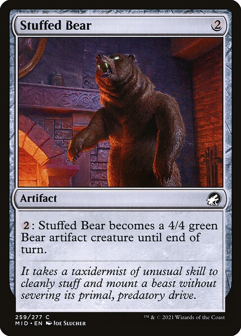 Stuffed Bear - Innistrad: Midnight Hunt Common Card