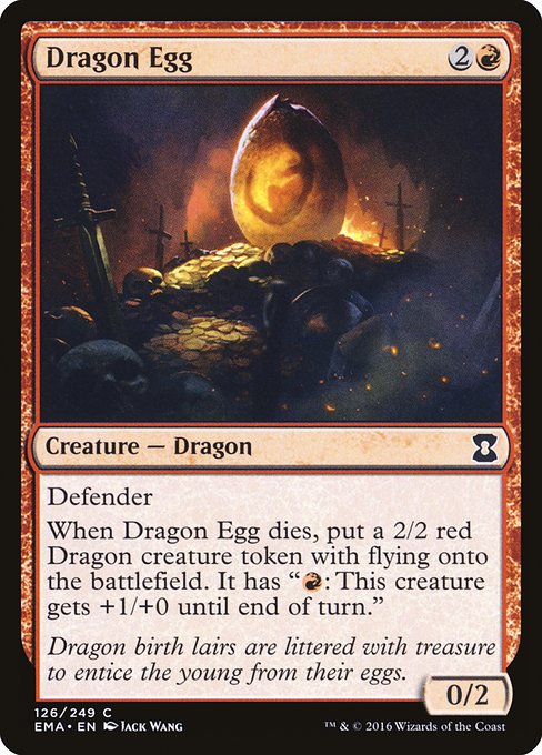 Dragon Egg - Eternal Masters Common Card