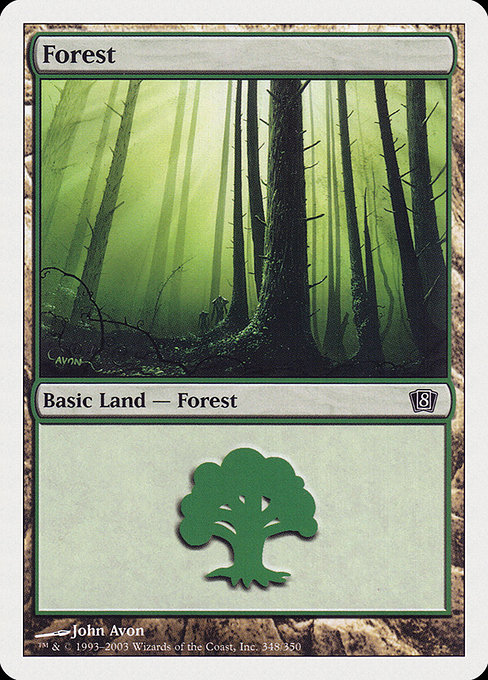 Forest - Eighth Edition Common Card
