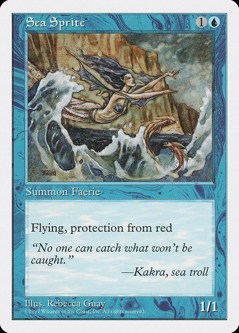 Sea Sprite - Fifth Edition Uncommon Card