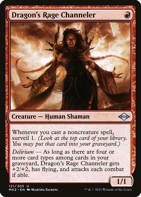 Dragon's Rage Channeler - Modern Horizons 2 Uncommon Card