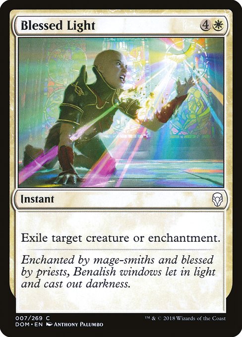 Blessed Light - Dominaria Common Card