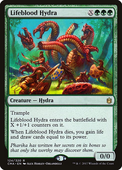Lifeblood Hydra - Commander Anthology Rare Card