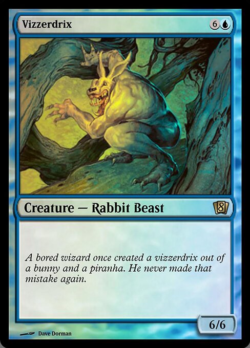 Vizzerdrix - Eighth Edition Rare Card