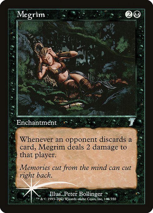 Megrim - Seventh Edition Uncommon Card