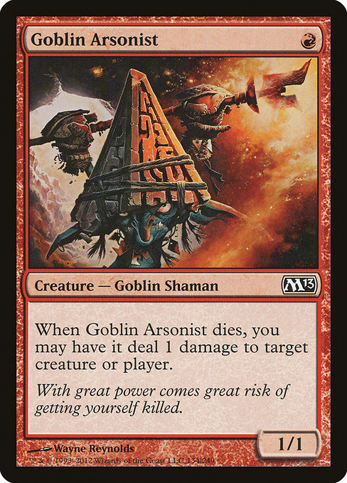 Goblin Arsonist - Magic 2013 Common Card