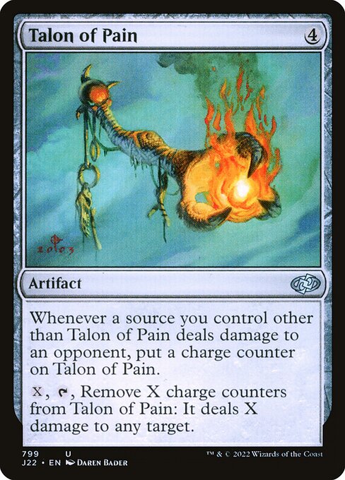 Talon of Pain - Jumpstart 2022 Uncommon Card