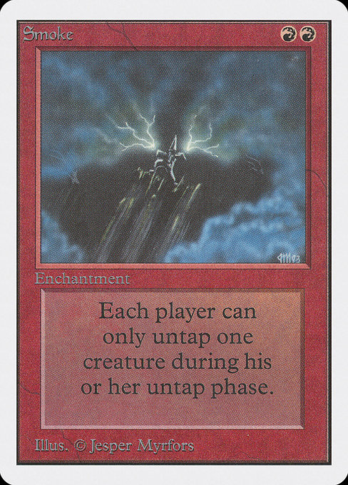 Smoke - Unlimited Edition Rare Card