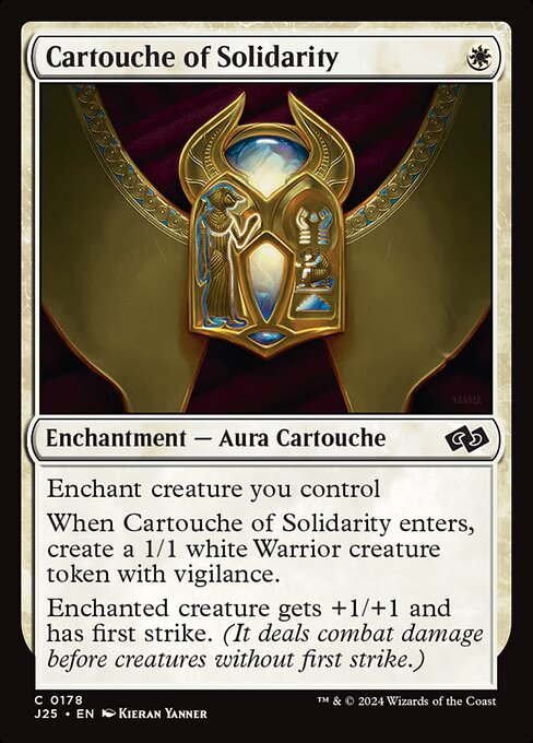 Cartouche of Solidarity - Foundations Jumpstart Common Card