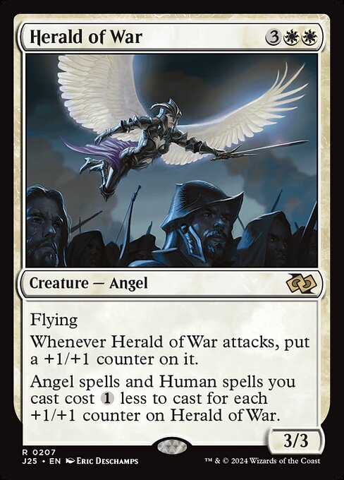Herald of War - Foundations Jumpstart Rare Card