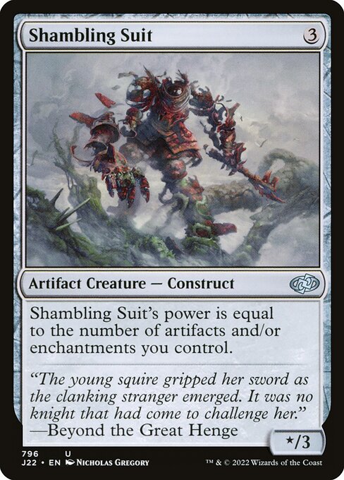 Shambling Suit - Jumpstart 2022 Uncommon Card