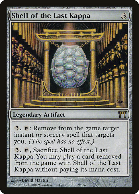 Shell of the Last Kappa - Champions of Kamigawa Rare Card