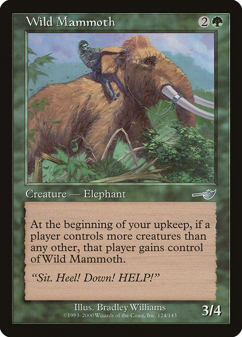 Wild Mammoth - Nemesis Uncommon Card