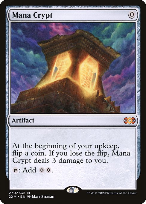 Mana Crypt - Double Masters Mythic Card