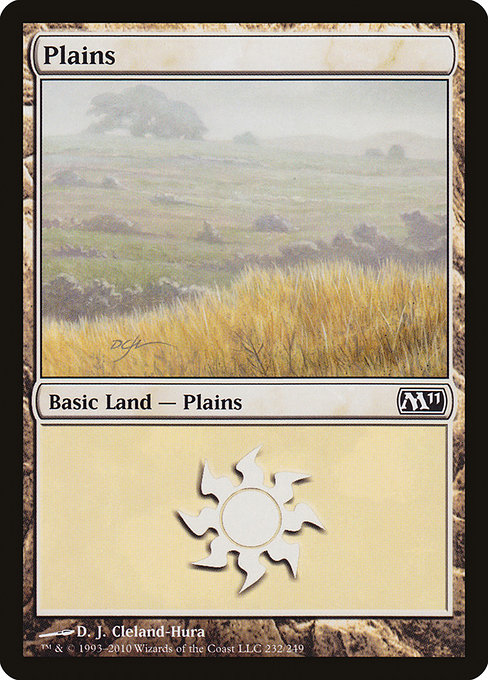 Plains - Magic 2011 Common Card