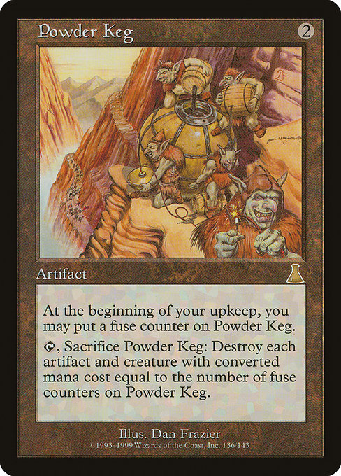 Powder Keg - Urza's Destiny Rare Card