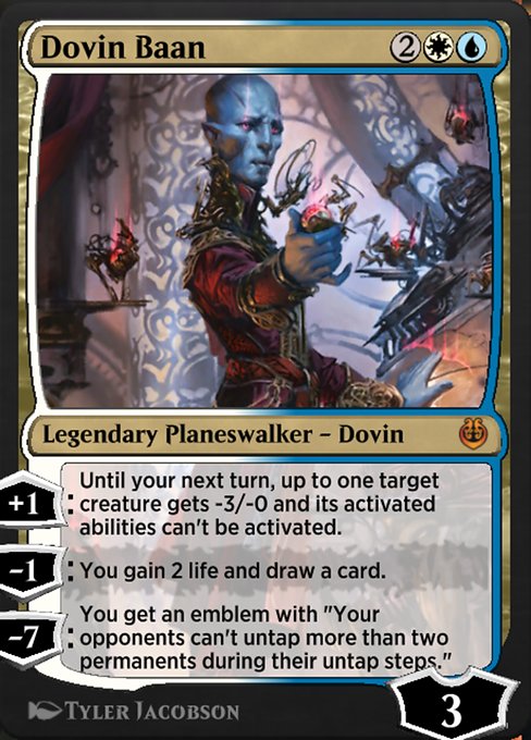 Dovin Baan - Kaladesh Remastered Mythic Card