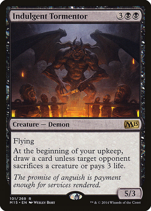 Indulgent Tormentor - Magic 2015 Rare Card