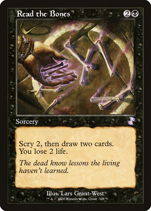 Read the Bones - Time Spiral Remastered Special Card