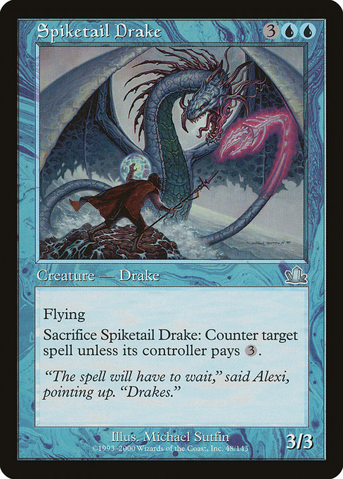 Spiketail Drake - Prophecy Uncommon Card