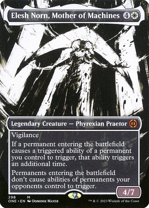 Elesh Norn, Mother of Machines - Phyrexia: All Will Be One Mythic Card