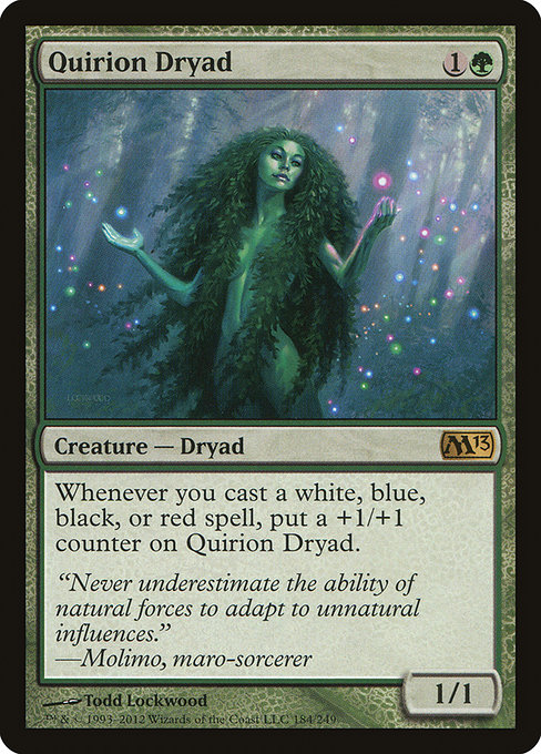 Quirion Dryad - Magic 2013 Rare Card