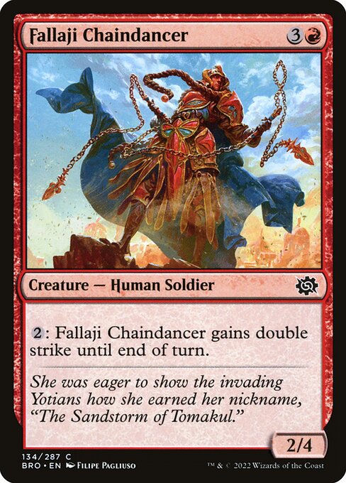 Fallaji Chaindancer - The Brothers' War Common Card