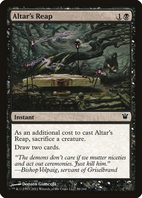Altar's Reap - Innistrad Common Card