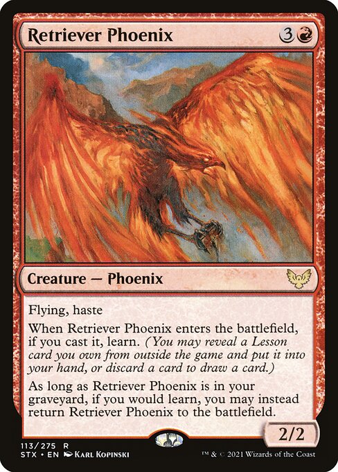 Retriever Phoenix - Strixhaven: School of Mages Rare Card