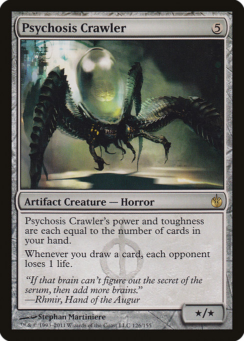 Psychosis Crawler - Mirrodin Besieged Rare Card