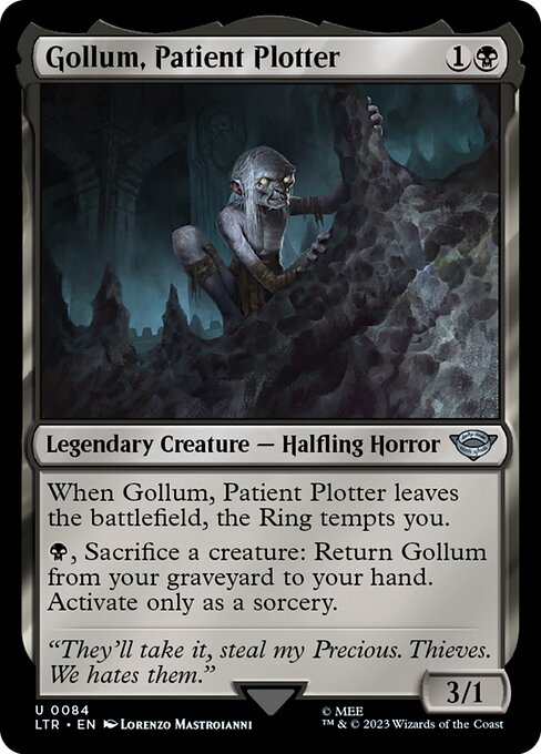 Gollum, Patient Plotter - The Lord of the Rings: Tales of Middle-earth Uncommon Card
