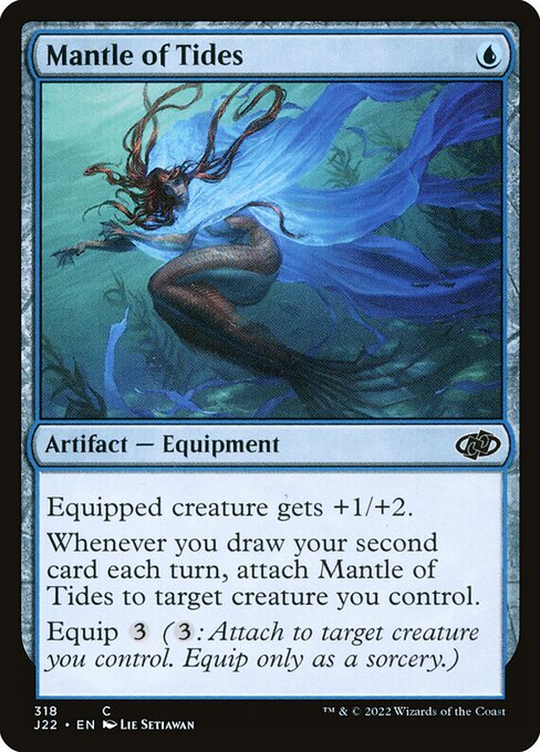 Mantle of Tides - Jumpstart 2022 Common Card