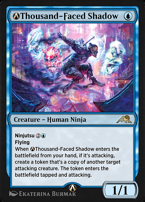 A-Thousand-Faced Shadow - Kamigawa: Neon Dynasty Rare Card