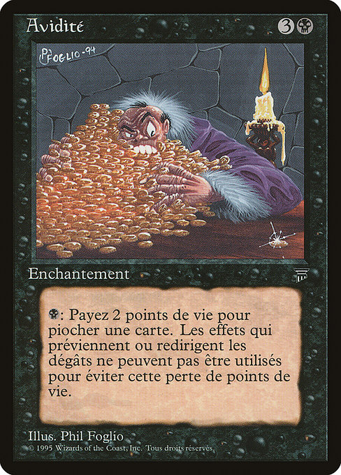 Greed - Renaissance Uncommon Card