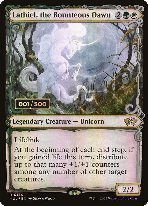 Lathiel, the Bounteous Dawn - Multiverse Legends Rare Card