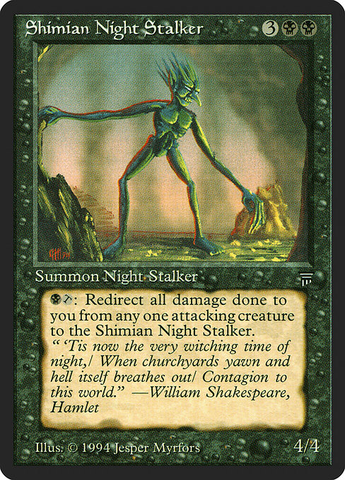 Shimian Night Stalker - Legends Uncommon Card
